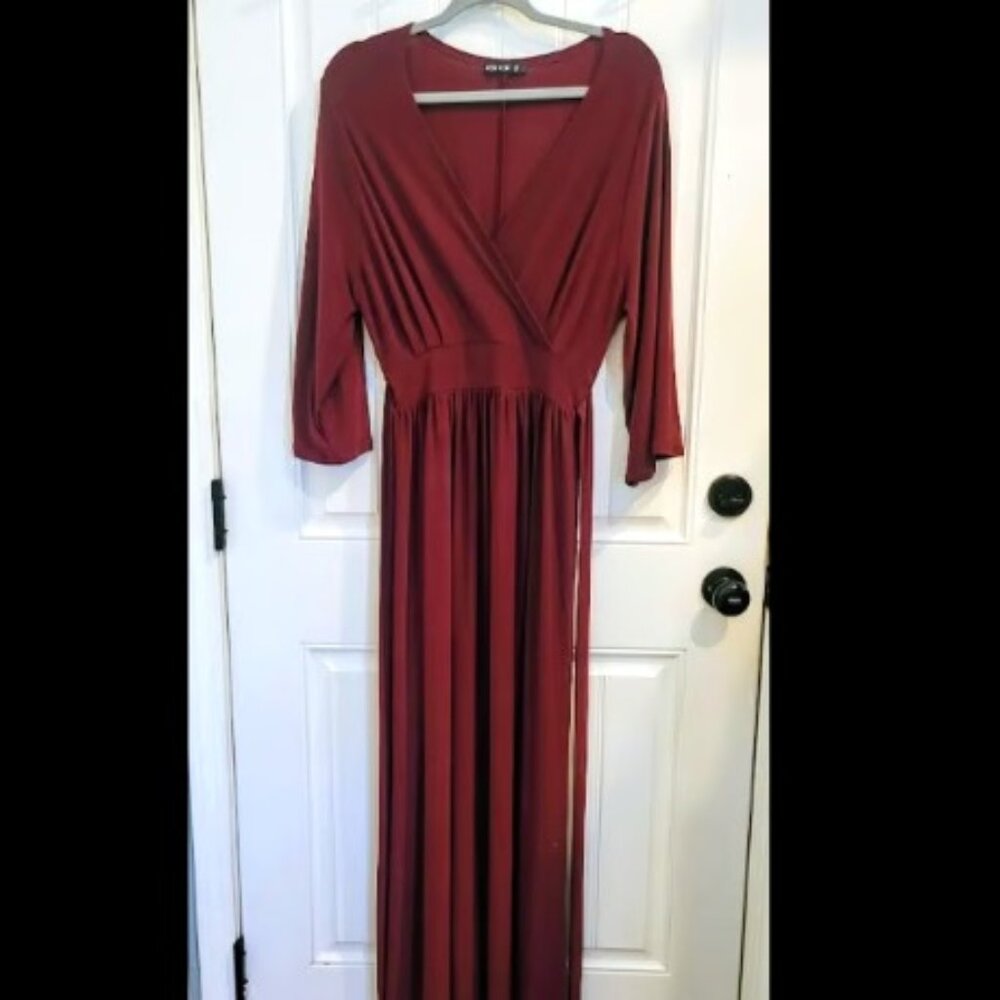 Burgundy Maxi Bump Friendly